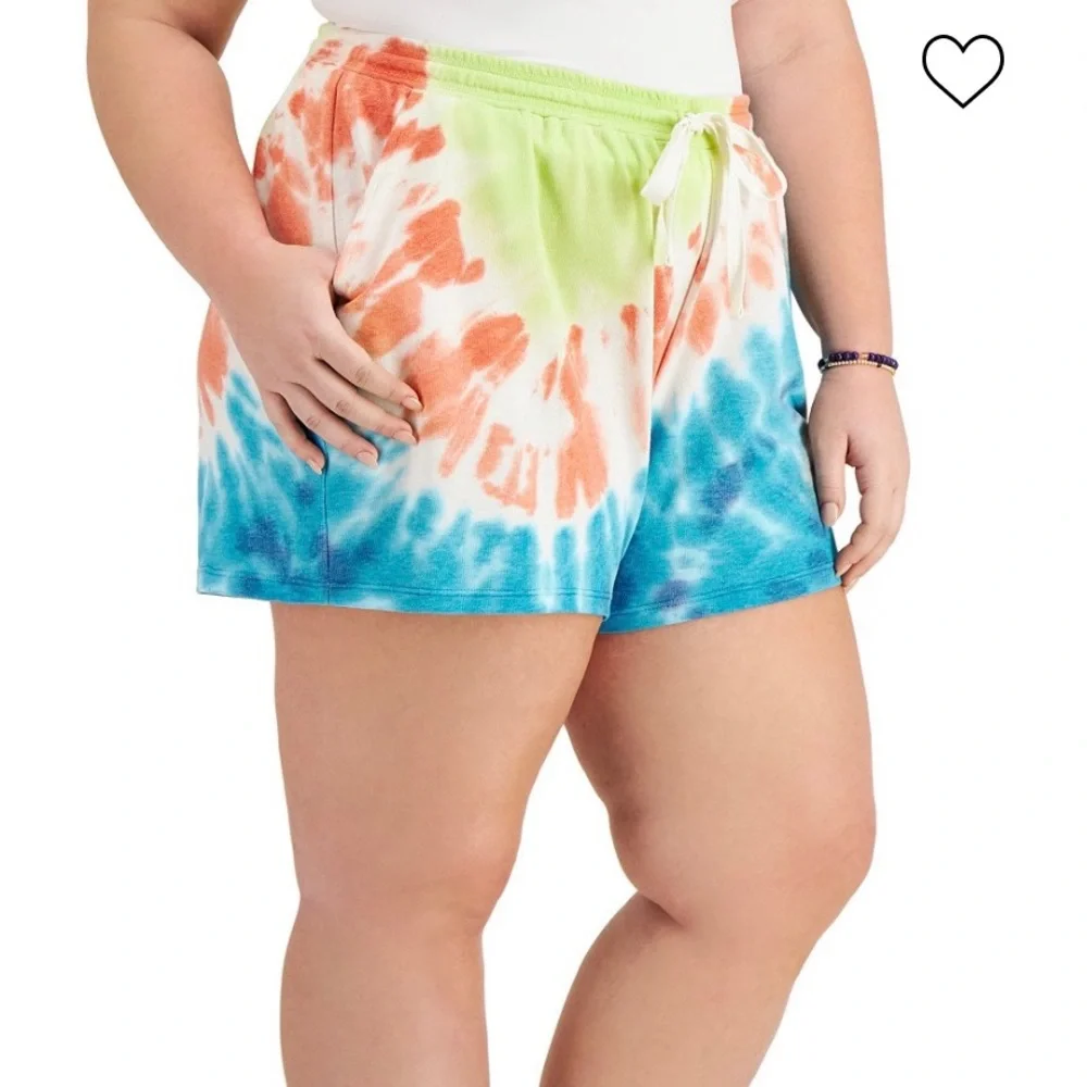 Style & Co Tue-Dye Shorts